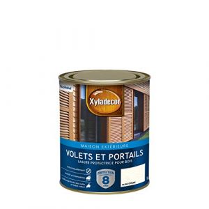 Lasure Bois Exterieur Xyladecor Volets EtPortails Satin BlancOpaque 1L