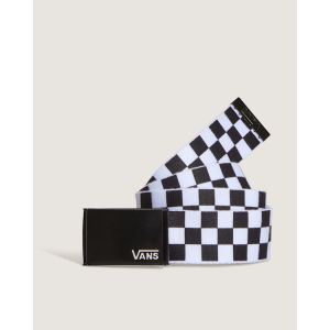 Vans Deppster II Web Belt Boys Ceinture, Noir/Blanc, Taille Unique Garçon