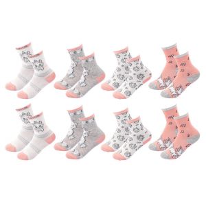 Chaussettes Pack Fille Disney Classic Pack De 8 Paires 1847 Aristochats