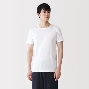 T‐shirt &agrave; col rond en coton respirant pour homme