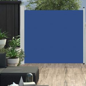 VidaXL Auvent latéral rétractable de patio 170x300 cm Bleu