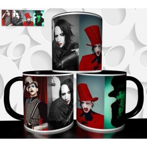 MUG Tasse &agrave; caf&eacute; - GROUPE ROCK MARILYN MANSON R&eacute;f 1372