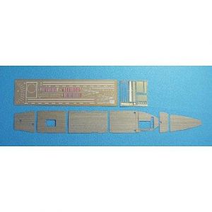 Hasegawa Pont en bois pour maquette bateau Akagi 1/700