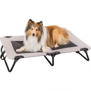 Trixie Strong Edition 28213 Chaise Longue Stable et Confortable pour Chien jusqu'&agrave; 35 kg &ndash; Pliable et Facile d'entretien &ndash; 120 &times; 19 &times; 70 cm