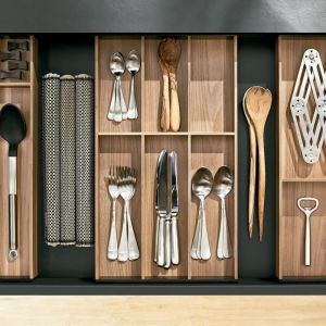 Insert à couverts BLUM AMBIA-LINE LN 500mm, L300mm, acier gris Orion