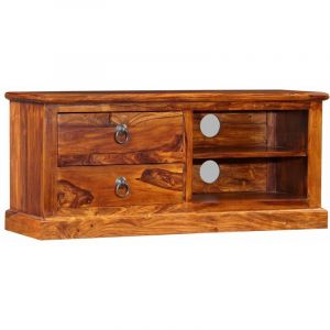 Meuble t&eacute;l&eacute; buffet tv t&eacute;l&eacute;vision design pratique bois m if de sesham 90 cm 2502182