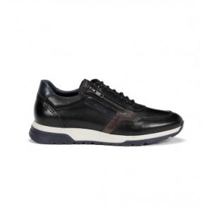 Fluchos Pour homme. Chaussures en cuir F1600 noir