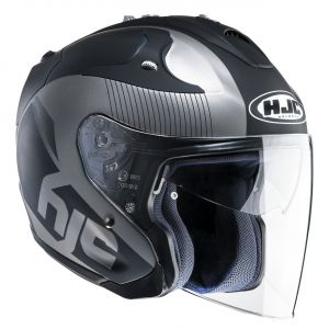 Image de HJC Casque jet FG-JET ACADIA MC5F Noir/Gris - XS