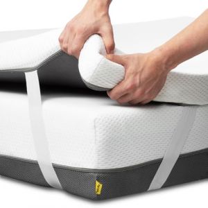 Ferlex - Surmatelas 180x190 cm | Épaisseur 7CM | Surmatelas memoire de Forme | Surmatelas Respirant et déhoussable