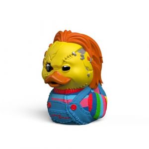 TUBBZ Mini Chucky Figurine de Canard en Vinyle à Collectionner – Produit Officiel pour Enfant – Films et télévisions d'horreur rétro