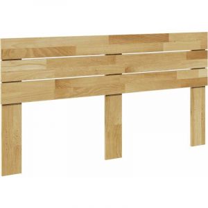 VidaXL Tête de lit 140 cm bois massif de chêne