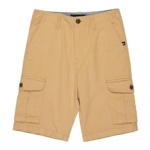 Quiksilver Crucial Battle 18" - Walkshort pour Garçon 8-16 Marron - Taille 12