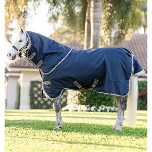 Couverture d'extérieur pour poney avec couvre-cou Horseware Amigo 1200D 250g
