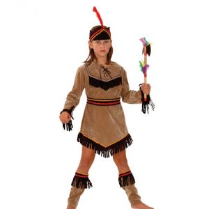 Ptit Clown Déguisement luxe indienne fille