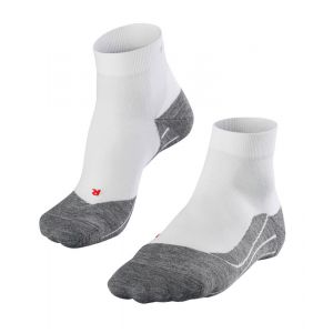 Falke RU4 - Chaussettes course &agrave; pied Homme - gris/blanc EU 44-45 Chaussettes Running