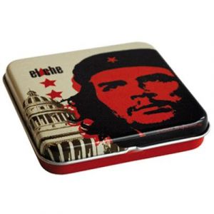 Petite Boite m&eacute;tal carr&eacute;e C Guevara