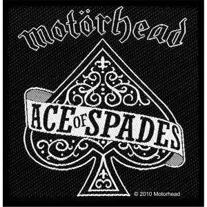 Motor ad Patch Ace Of Spades Band Logo Bew Officiel Woven