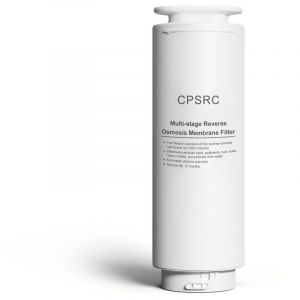 Klarstein Filtre à eau osmoseur 75G – 5 niveaux de filtration pp+c+ro, précision 0,0001 micron, élimine 99,99% contaminants, installation facile twist-in,
