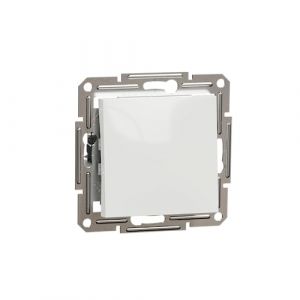 Schneider Electric Asfora EPH0470121D Interrupteur va et vient encastré 10AX 250 V avec bornes enfichables Blanc