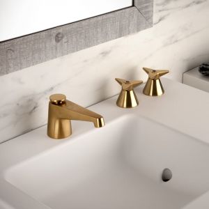 Mamoli GIO Ponti Robinetterie de vasque/lavabo à 3 trous, 45100000005G,