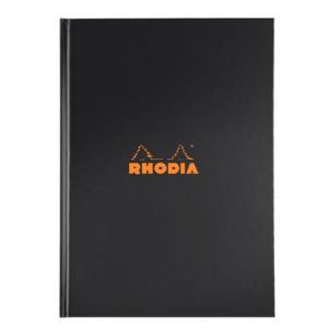 Image de Rhodia 19052C - Brochure Rhodiactive A4 format 21 x 29,7 cm 192 pages 90 g/m², quadrillé 5x5