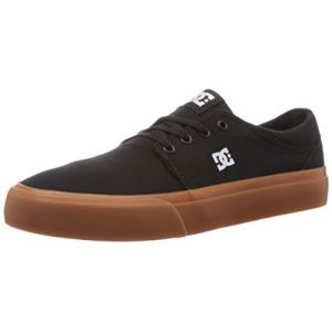 DC Shoes Trase TX, Chaussures de Skateboard Homme, Noir (Black/Gum BGM), 44 EU