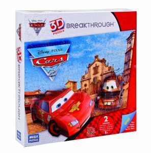 Image de Mega Bloks Puzzle 3D niveau 2 - Cars 200 pièces