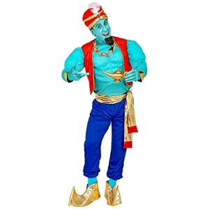 Widmann Déguisement Génie Magique Bleu Oriental Homme