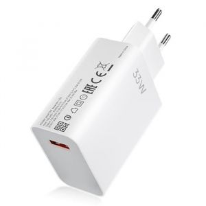 Chargeur Rapide Usb 33w Pour Xiaomi Redmi 13c Redmi Note 13 4g/5g Note 13 Pro Plus 5g - Charge Ultra Rapide Usb-A - Booling