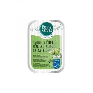 Sardines MSC à l'huile olive bio 115g