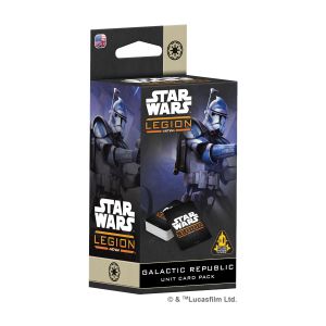 Asmod&eacute;e Star Wars: Legion &ndash; Galactic Republic (Unit Card Pack) - Cartes Unit&eacute; Am&eacute;lioration R&eacute;publique Galactique - AMG - Jeux de soci&eacute;t&eacute; - Jeu de Figurines - 2 Joueurs - 14 + - Version fran&ccedil;aise
