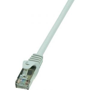 Logilink CP2072S - Câble réseau RJ45 Cat.6 F / UTP 5 m Gris