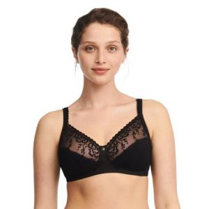 Chantelle Soutien-gorge sans armature maintien EVERY CURVE Noir - Couleur Noir - Taille 110E