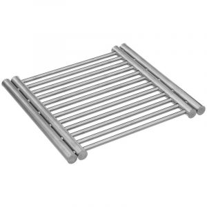 Five 5 - grand dessous de plat extensible inox - Argent