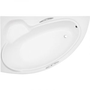 Azura home design Baignoire BIANCA Gauche 150 x 95 cm avec tablier