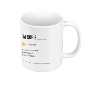 Fabulous Mug c&eacute;ramique J'ai Copi&eacute;