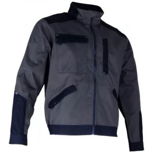 Image de Blouson CARBURE bicolore gris/noir TXL - LMA LEBEURRE - 2220