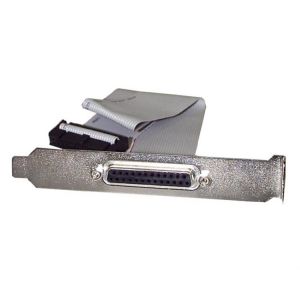 Image de StarTech.com PLATE25F16 - Nappe port parallèle DB25 femelle vers connecteur carte mère IDC 25 broches de 40 cm