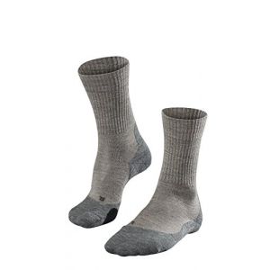 Image de Falke TK2 Wool Chaussettes de Trekking Femme, Kitt Mouline, FR : XL (Taille Fabricant : 41-42)