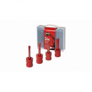 Rubi Kit de 4 tr&eacute;pans mini Drygres Premium 6/8/10/12 mm M14 - 51939