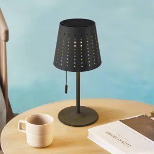 Led Lampe Solaire à intensité variable 'Hilario' en métal