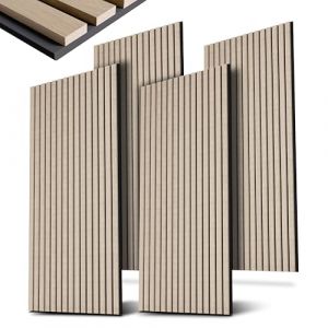 Panneaux muraux acoustiques - Lot de 4 - Natural Light