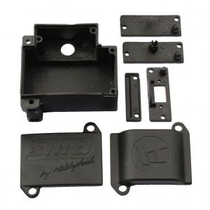 Hobby Tech Boite radio Spirit/ STR8 X2/ STR8 Rally Cross - HobbyTek