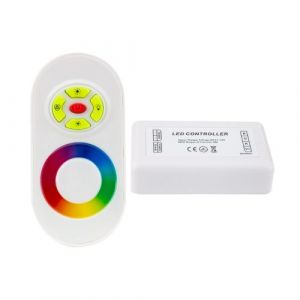 Ledkia France Contrôleur Tactile LED RGB 12/24V, Dimmable avec Télécommande RF LEDKIA