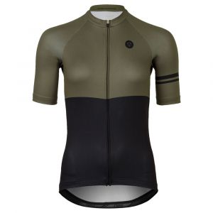 Agu Essential Duo Maillot &agrave; manches courtes Femme, olive XL Maillots route