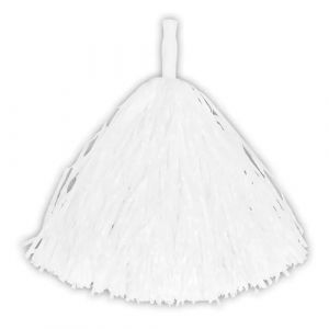 Boland Pompon cheerleading 34cm blanc 85933