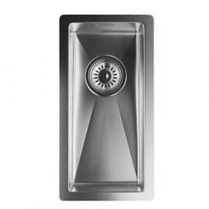 Klarstein Évier de cuisine de 45 x 23 cm (Lxl) en acier inoxydable surface résistante aux rayures et chaleur