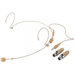 IMG STAGELINE IMG Universal Microphone omnidirectionnel Bandeau peau colorée (HSE-150A/SK)