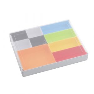 Gamegenic-GGS22005ML Stockage de Cartes, Solid, GGS22005ML, Blanc/Multicolore
