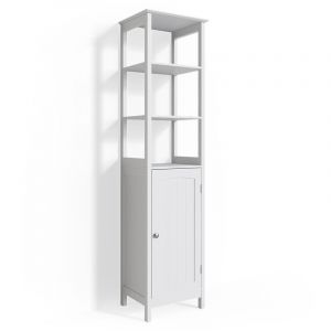 Vicco Meuble De Salle De Bain Bianco Meuble Haut 160x40x32cm